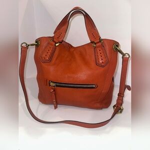 Oryany Pebbled Leather Satchel